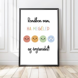 Falikép - Játszószoba képek - Érzések