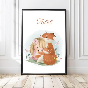 Falikép - Pasztell mesevilág - 50